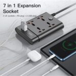 Yesido 2650W Power Socket with 2 USB 1 USB-C 38W Output MC11 - Image 2
