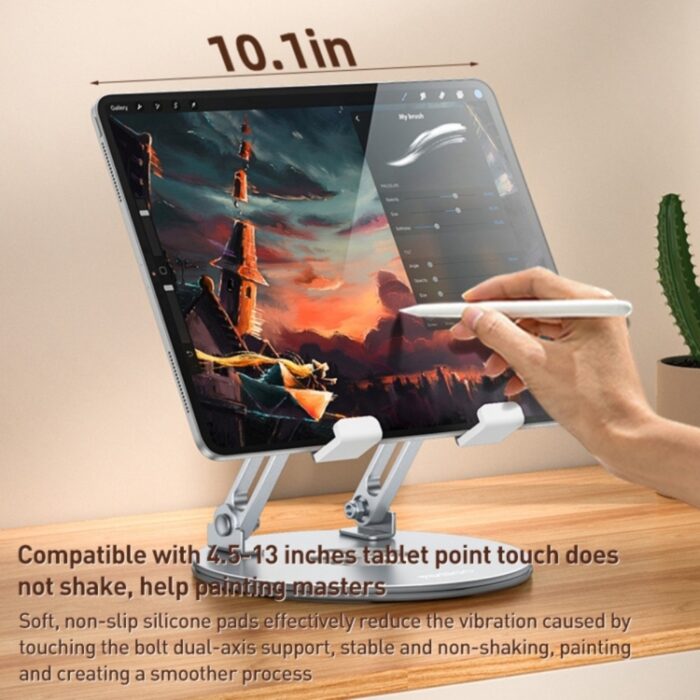 Yesido 360 Rotating Foldable Desktop Stand C293 - Image 5