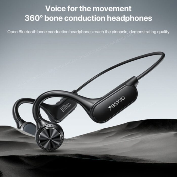 Yesido Bone Conduction Neckband Earphone YSP12 - Image 2