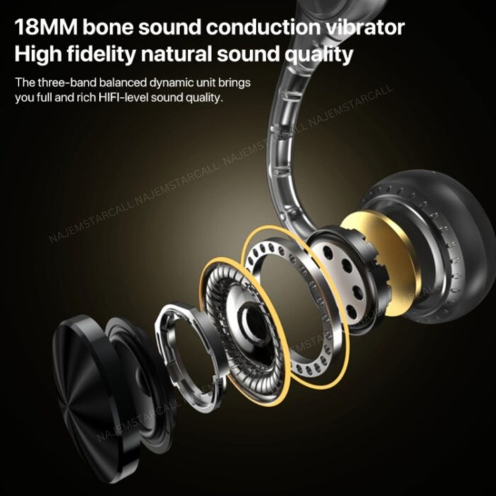 Yesido Bone Conduction Neckband Earphone YSP12 - Image 3