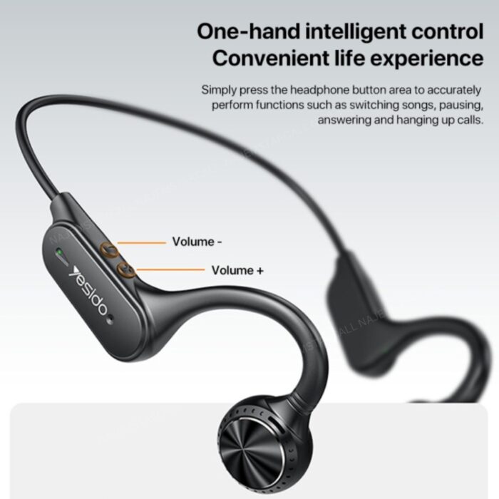 Yesido Bone Conduction Neckband Earphone YSP12 - Image 7