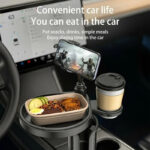 Yesido C274 4in1 Multifunctional Car Cup Holder and Tray Stand - Image 8