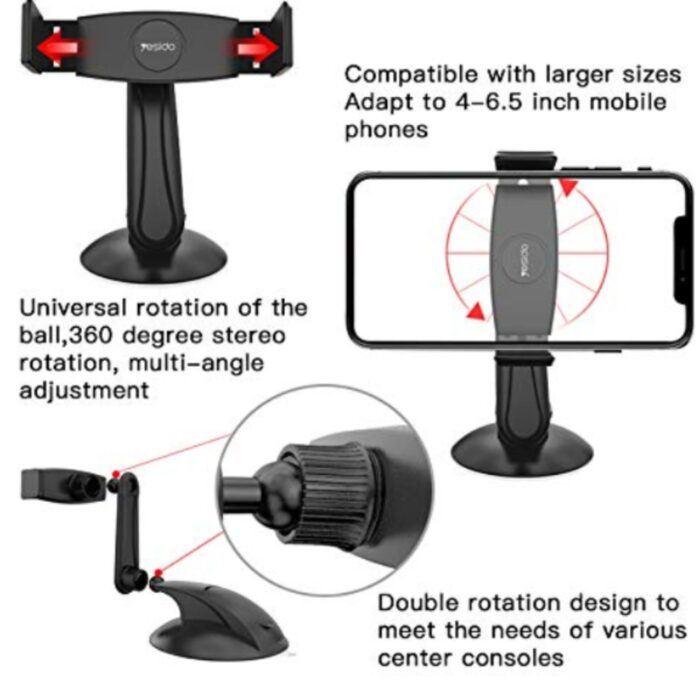 Yesido C43 Smart Car Holder - Image 4