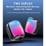 Yesido Colorful Lighting Bluetooth Speaker YSW20 - Image 5