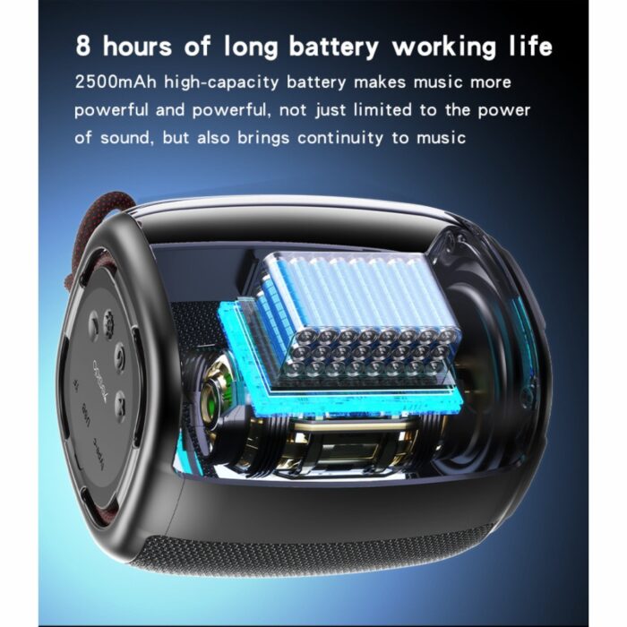 Yesido Colorful Lighting Bluetooth Speaker YSW20 - Image 4