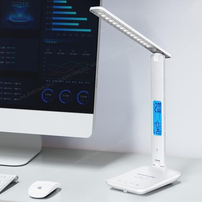 Yesido Desk Lamp with Wireless Charger and LCD Function DS20 - Image 6