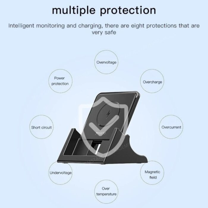 Yesido Desktop Wireless Charger DS15 - Image 6