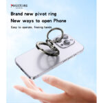 Yesido Dual Axis Double Sided Magnetic Phone Holder C206 - Image 3