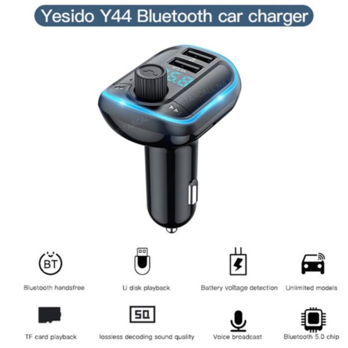 Yesido FM Transmitter Y44 - Image 2