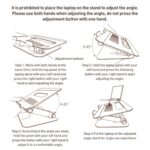 Yesido Foldable Laptop Swivel Stand LP06 - Image 8
