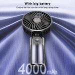 Yesido Foldable Silent Handheld USB Charging Fan YF10 - Image 2