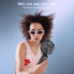 Yesido Foldable Silent Handheld USB Charging Fan YF10 - Image 8