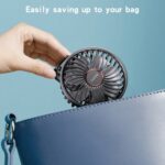 Yesido Foldable Silent Handheld USB Charging Fan YF10 - Image 9