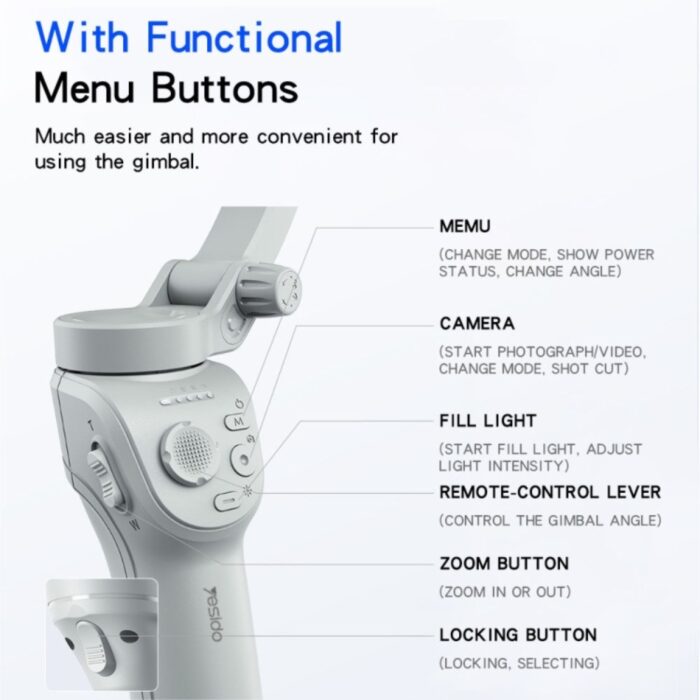 Yesido Gimbal Stabilizer SF18 - Image 3