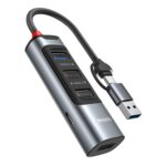 Yesido HB20 7 in 1 Multifunctional USB Docking Station