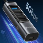 Yesido HB24 Mini DP Multifunctional USB Docking Station - Image 2