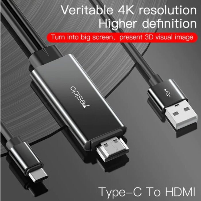 Yesido HM03 USB-C to HDMI Adapter - Image 2