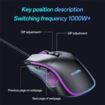 Yesido KB20 USB Wired Gaming Mouse 7200DPI - Image 5
