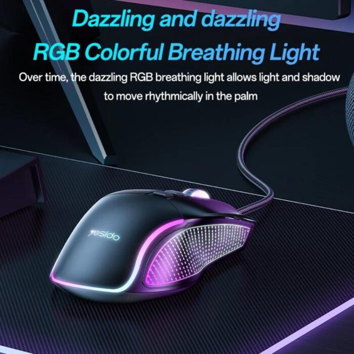 Yesido KB20 USB Wired Gaming Mouse 7200DPI - Image 6