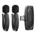 Yesido KR13 Dual Wireless Lavalier Microphone with USB-C Receiver