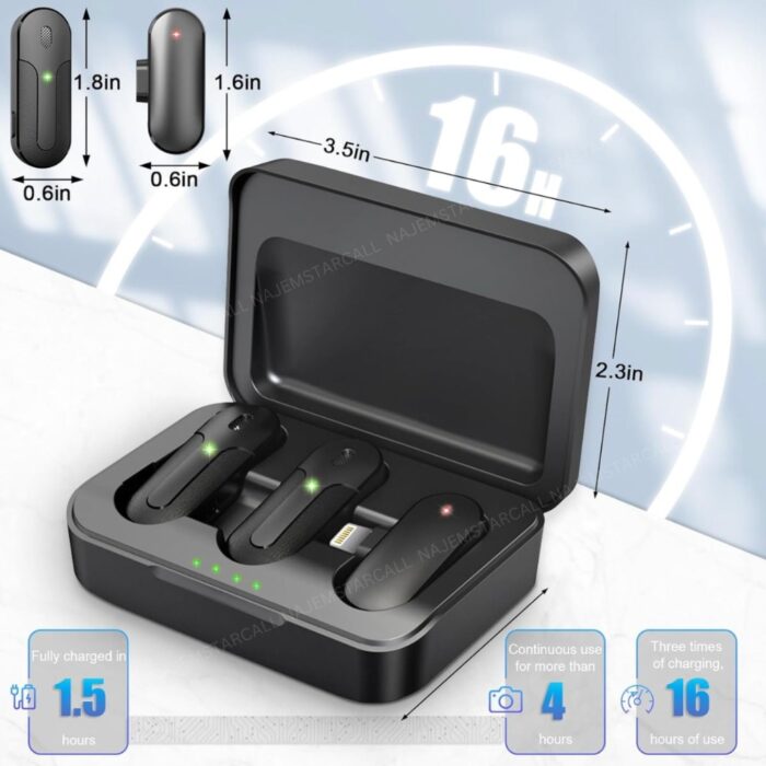 Yesido Lavalier Mic for iPhone Lightning KR16 - Image 2