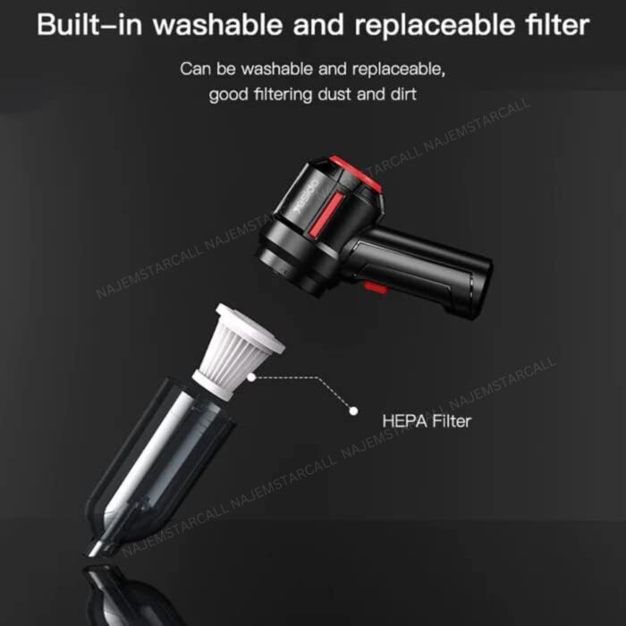 Yesido Mini Portable Vacuum Cleaner VC03 - Image 10