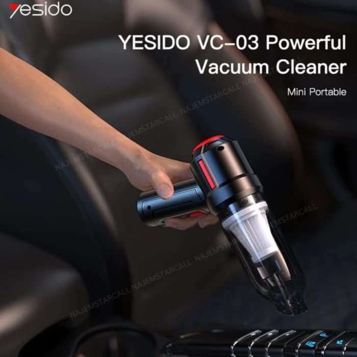 Yesido Mini Portable Vacuum Cleaner VC03 - Image 5