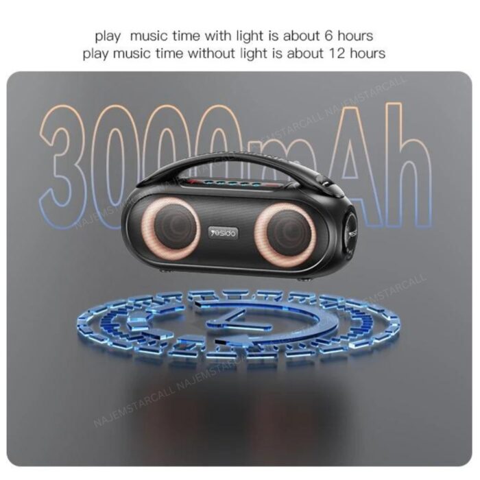 Yesido Portable Bluetooth Speaker YSW19 - Image 6