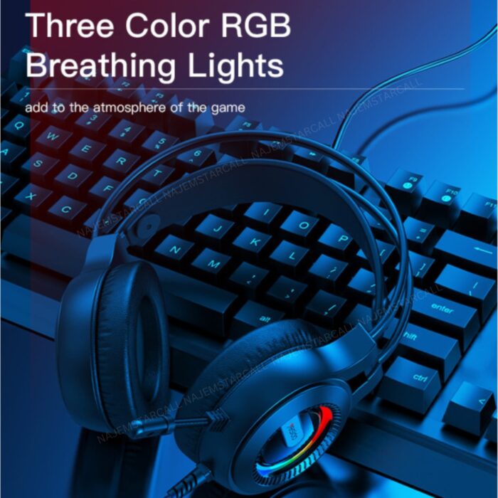 Yesido RGB Light Gaming Headset EK02 - Image 4