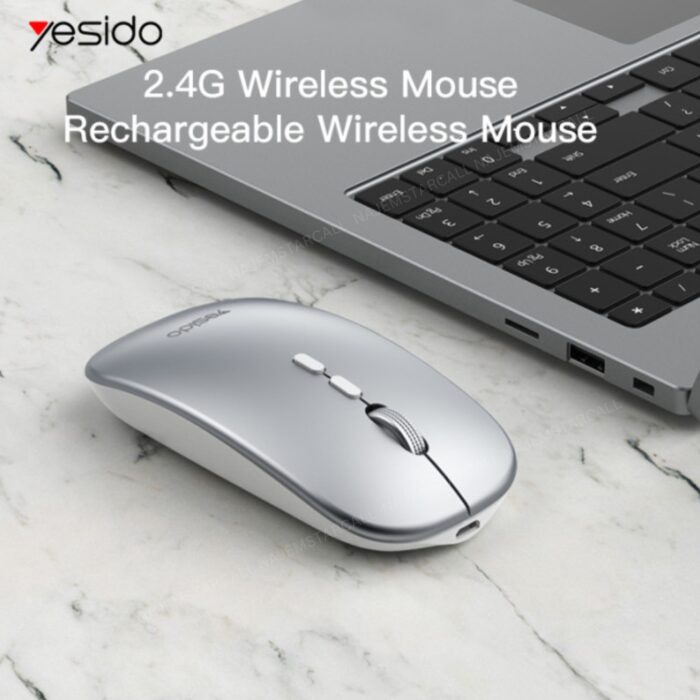 Yesido Slim Rechargeable Wireless Mouse KB15 - Image 2
