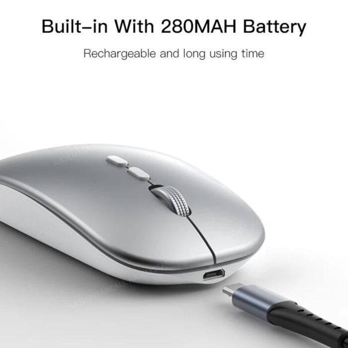 Yesido Slim Rechargeable Wireless Mouse KB15 - Image 4