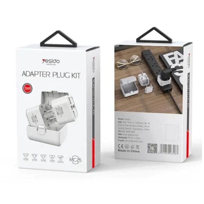 Yesido Travel Adapter Plug Kit MC25 - Image 5