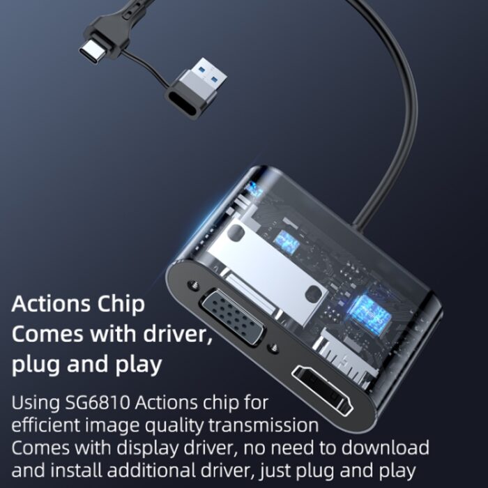 Yesido USB-C to HDMI Adapter HM15 - Image 4