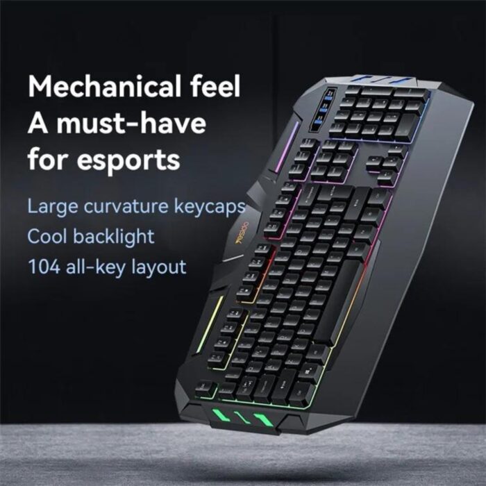 Yesido USB Wired Gaming Keyboard With Breathing Light KB21 - Image 2