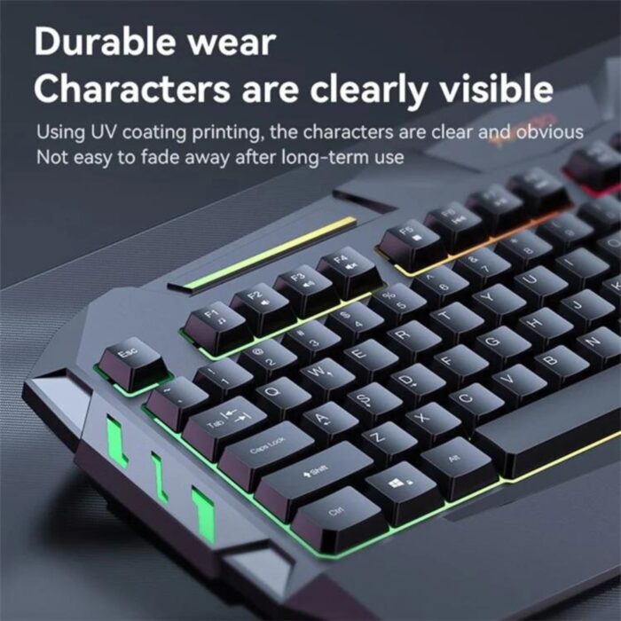 Yesido USB Wired Gaming Keyboard With Breathing Light KB21 - Image 4