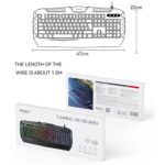Yesido USB Wired Gaming Keyboard With Breathing Light KB21 - Image 7
