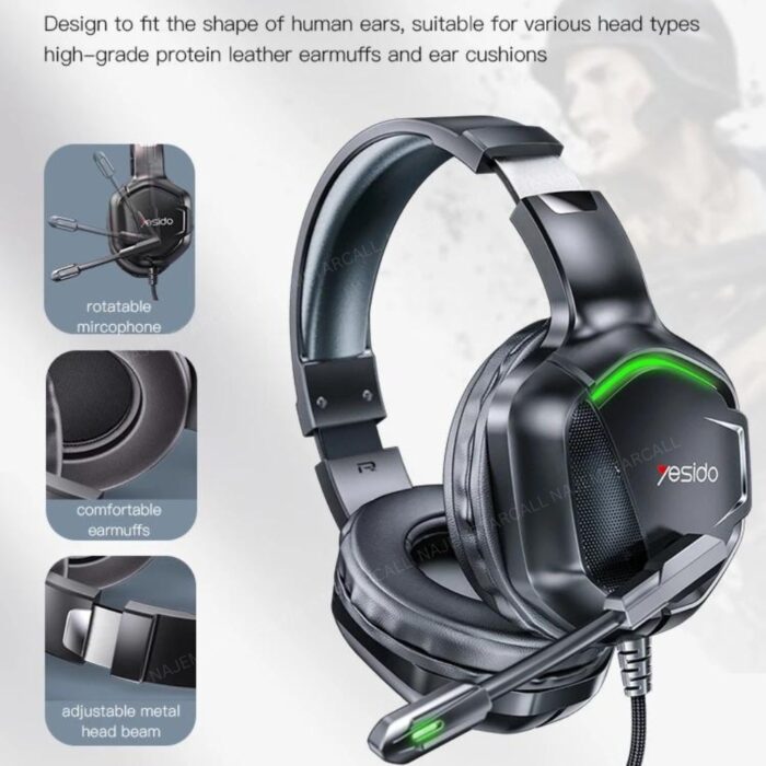 Yesido Wired Gaming Headset EK01 - Image 3