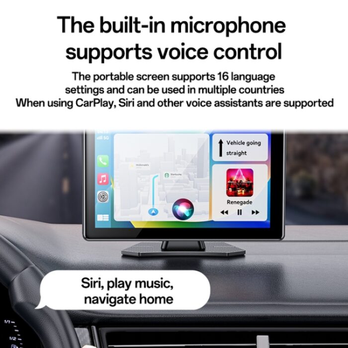 Yesido Wireless Car Stereo Car Play Navigation KM18 - Image 9