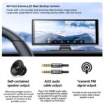 Yesido Wireless Car Stereo with Rear Camera KM19 - Image 3