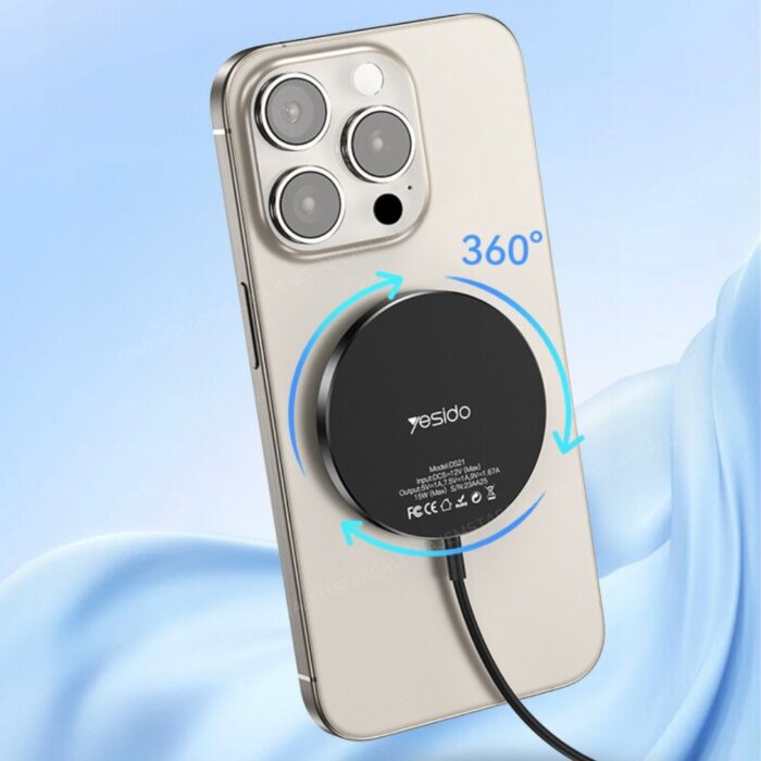 Yesido Wireless Magnetic Charger DS21 - Image 5