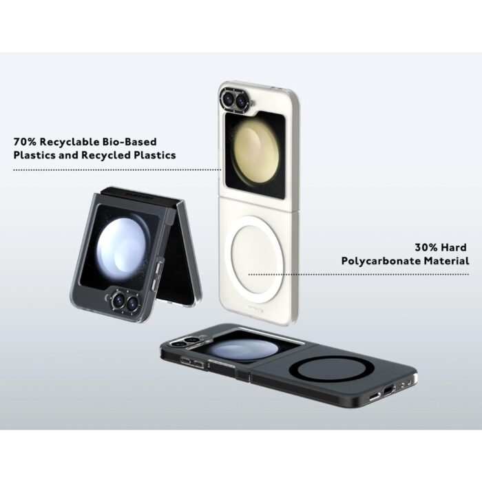 YoungKit Hidden Sand Matte Texture Case for Samsung Z Flip 6 - Image 9
