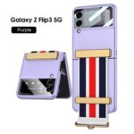 Z Flip 3 Case Painted Hand Strap