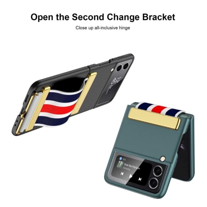 Z Flip 3 Case Painted Hand Strap - Image 6
