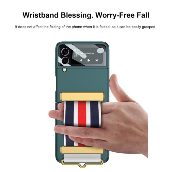 Z Flip 3 Case Painted Hand Strap - Image 2