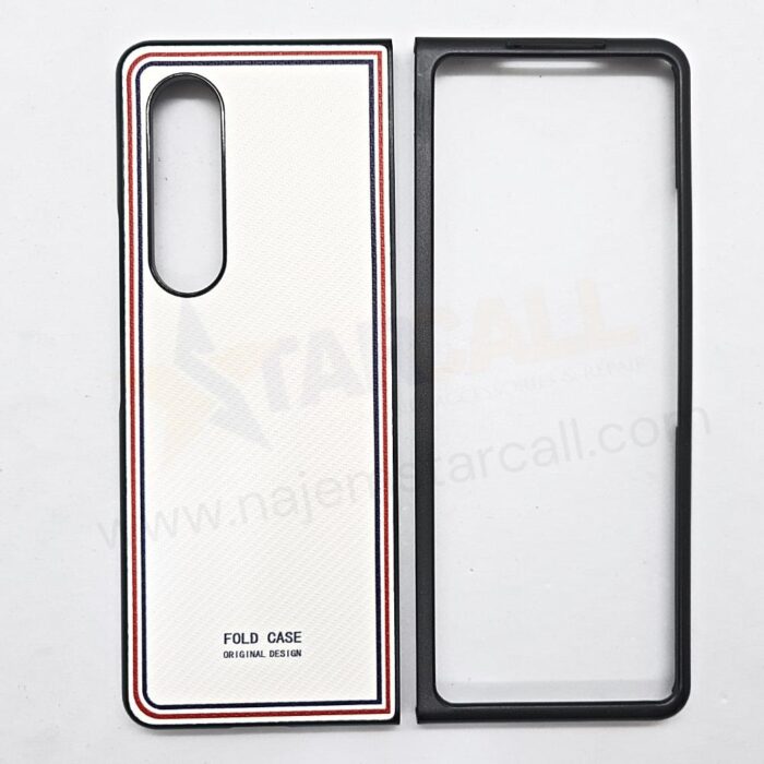 Samsung Z Fold 3 Carbon Fiber Pattern Cover - Image 3