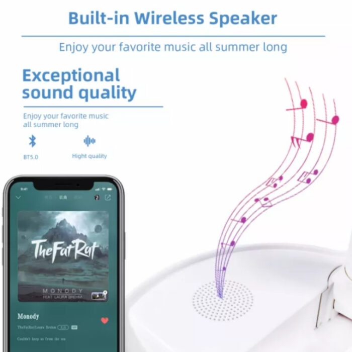 ZOLELE Portable And Foldable Cordless Fan - Image 4