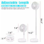 ZOLELE Portable And Foldable Cordless Fan - Image 7