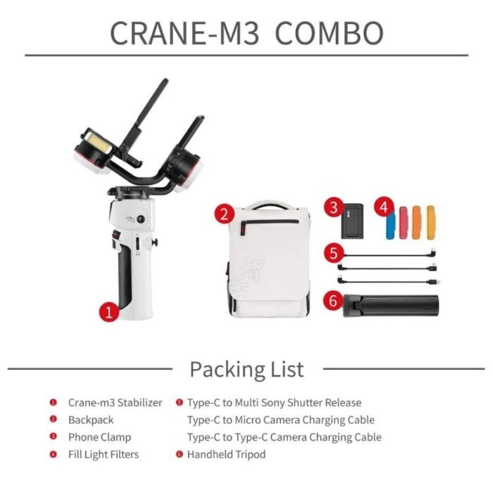 Zhiyun Crane M3 Combo - Image 8