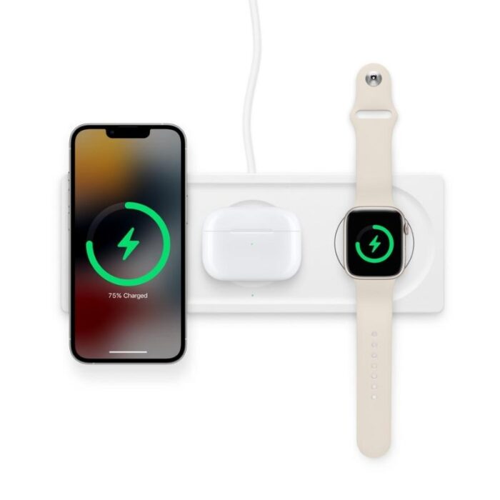 Belkin 3 in 1 Wireless Charging Pad with MagSafe - Image 2