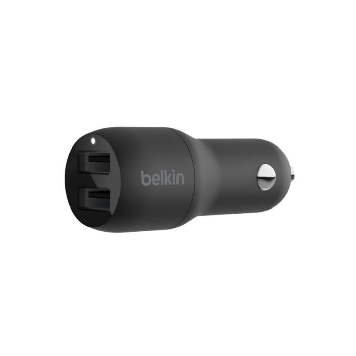 Belkin BOOST CHARGE Dual USB-A Car Charger 24W - Image 3